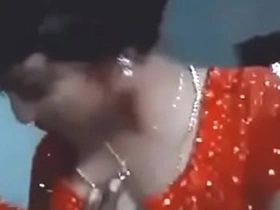 Desi Chudai of Beautiful Indian Village fit together in saree enjoying involving husband porn t7be