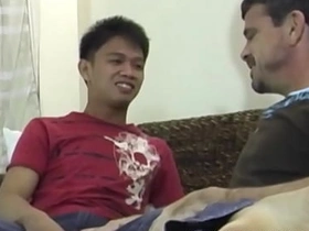 Feet tickling Daddy barebacks Asian twink in advance cumming wwwxxse