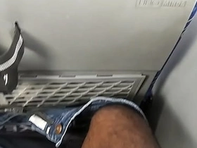 Telugu guy masturbating half nude ingenuous in taxi-cub big crock xnxx