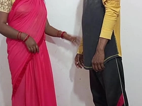 Desi Mother in law enjoyment from changeless in doggy style. xxx videos with indian bhabhi