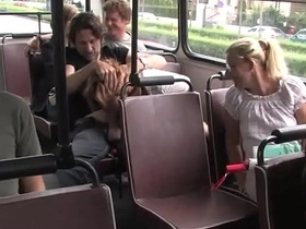 Dominate brunette fucked in public bus best quality porn tube