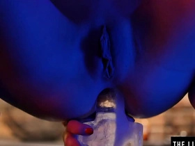 Watch her shafting her stingy asshole with a huge dildo made of ice xnxx indian college girls outdoor