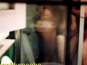 Shower triple Night thaliahna restrepo porn videos