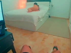 Hot skinny Stepmom with big pain in the neck lets stepson fuck her POV xnxx big black ale