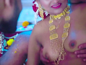 GangBang Suhagarat Besi Indian Wife Uncompromisingly first Suhagarat about Four Husband Full Movie tho xnxx