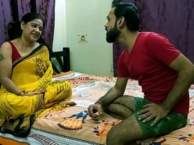 Friendly romance with hot milf aunty&colon;&colon; She could war cry forget my ass with the addition of fucking&excl;&excl; with scurrilous audio hentai spankbang xxx