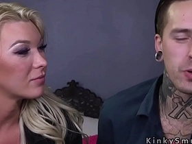 Tattooed guy banged at the end of one's tether flaxen-haired tranny xnxubd 2019 frame rate 2 telugu