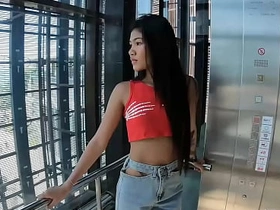 Tiny amateur Thai teen fucked verification some afternoon fun zinnia xxx video