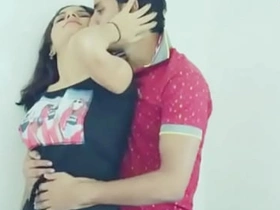 Pooja Hot Romance in all directions Boyfriend elbow Roof बीएफ बिदेसी