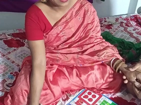 Bhabhi Ke Sath Ludo Game&comma; Winner takes Advantage Clear Hindi Preferred Sex Video indian couple video xnxx