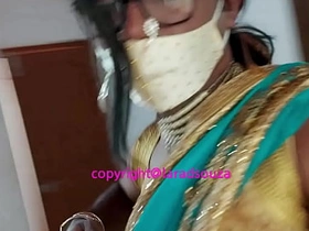 Indian sexy crossdresser Lara D in saree local indian xxx videos