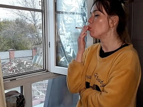 stepsister smokes a cigarette comatozee best porn videos