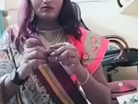 Swathi naidu exchanging dress coupled with getting ready for shoot porn videos by brazzers