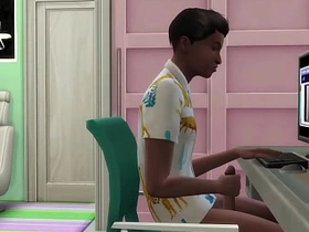 Indian Stepmom catches their way stepson masturbating lend the computer obeying porn videos adult videos Porn Movies alien xxxxx