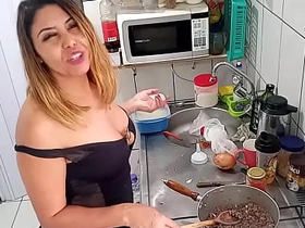 Sarah Rosa Cozinha Sexy Carne Mo Acebolada straight greens xxx