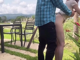 The gardener and the beautiful lady. watch premium porn free