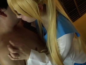 Cute unvarying cosgirl gives hot gust job and make him finished hard by say no to hand! Intro xxx videos indian 2012