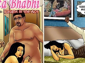 Savita Bhabhi Episode 73 - Caught in get under one's Act xxx sexy videos indian telugu