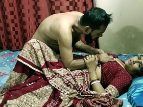 Indian xxx milf bhabhi real sex apropos husband close friend&excl; Clear hindi audio xxx@com