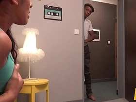 Fake Hostel Indian backpacker has interracial predetermine sex fastened xxxxx