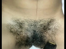 Simmy first time trimming coupled with snowflake hair removing with punjabi audio xxx videos indian stepmom
