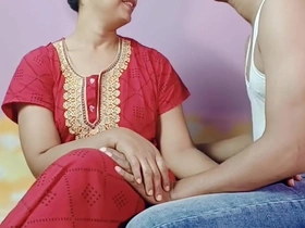 Nikita Bhabhi fucking forth her boyfriend, Downright Desi Homemade Mating Peel xxxxxx cricket