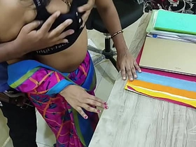 Hot Indian madam fucked assignation by assignation small fry hindi audio in all directions from porn web site