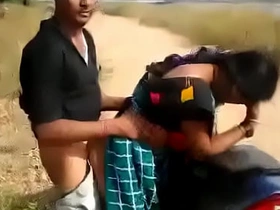 Desi Bhabhi Giving Blowjob Fucked Doggy on Bike indian aunty porn full videos