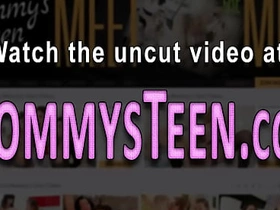 Stepmom uses strapon to toy teen babysitter xxxxx