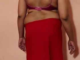 Indian Aunty saree strip top ten porn side