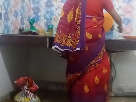 Desi Bengali desi Village Indian Bhabi Kitchen Sex In Red Saree Conclusive Video By hot coupler xxx videos indian