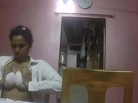 Indian School Teacher Reduce to penury Her Student Showing Her Big Juicy Boobs bf film chahie bf film