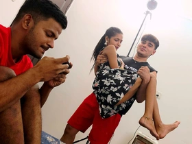 Yoke Brother Have sexual intercourse with Stepsister Threesom Dusting