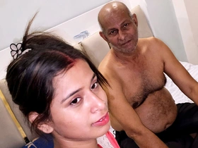 Indian Desi Show Father Enjoyijng with Stepdaughter Making Sex Love