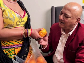 Fat Breast Indian Bahu Fucks with Her Old Sasur