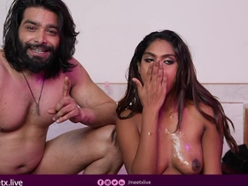 Hot Dusky Girl Pussy Licking by Hard Sexy Boy for Hardcore Sex