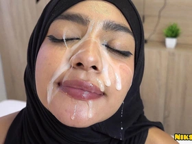 Young Muslim Hijabi Fucked Hard and Cum Dumped