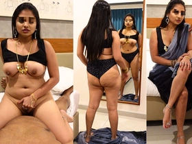 Beautiful Indian Stepaunty Doggy Style in Saree