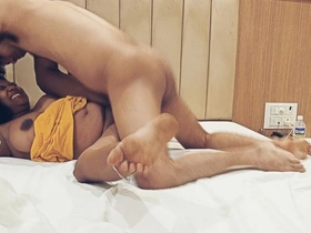 Part 2. Horny Indian Neighbors Wife Hard Fuck and Moaning. Doggy Music pretension Fuck