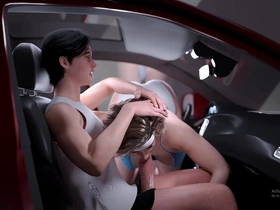 Stepmom Evelyn Giving Me A Blowjob Inside Car Liora Just Saw It