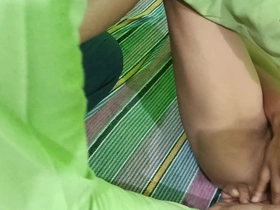18 Year Student Real Desi Virgin Teen India Girl First Period Bosom and Pussy Cherish Hardcore Anal Fingering Girlfriend College