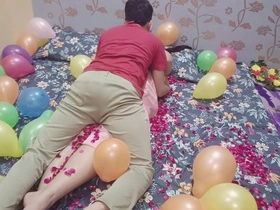 My College Boyfriend Gave Me a Hot Birthday Night Stand Surprise