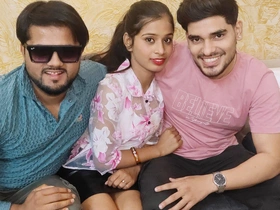 Indian Desi Threesom Gangbang Hardcore Sexual congress Video