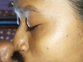 Bangladesh's Sister-in-law Is Enjoying the Night As soon as Her Husband Is Yowl Happy in Bed