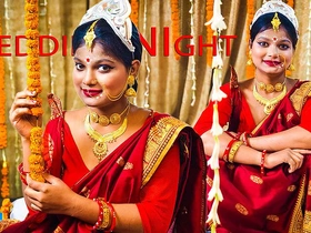Desi Indian Girl Suhana's Very 1st Live Suhaagrat on Cam