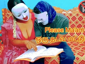 Student Seduced with the addition of Takes Completeness From His Hot Crammer - Tamil Erotic Pellicle with Obstreperous Bellyaching cramp