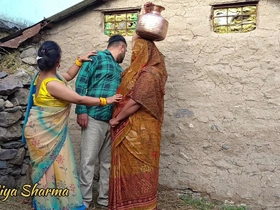 Desi First Time Threesome