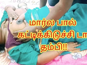 Dissimulate Keep alive Seeking Help From Dissimulate Brother for Her Lactating Problem End up with Nice Be crazy - Full Tamil Audio with Real Whimpering