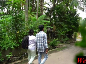 Indian College Girl Sex with Auto Driver! Hot Sex