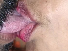 Hot and Cute Deep Lip Kiss